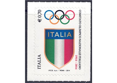 ITALIA 2014 Comitato Olimpico (CONI) MNH**