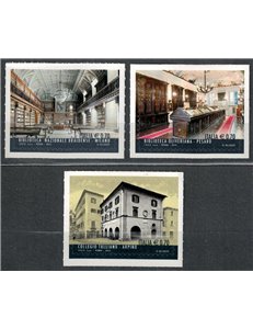 ITALY 2014 Excellence of Knowledge 3v MNH**