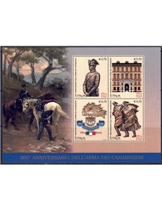 ITALY 2014 Carabinieri s/s MNH**