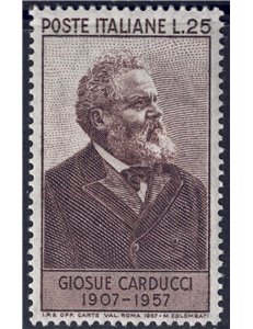 ITALY 1957 Giosuè Carducci MNH**