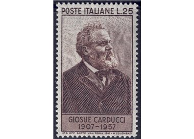 ITALY 1957 Giosuè Carducci MNH**