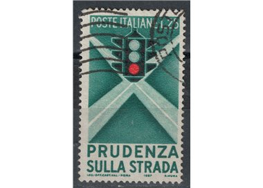 ITALY 1957 Road safety education us