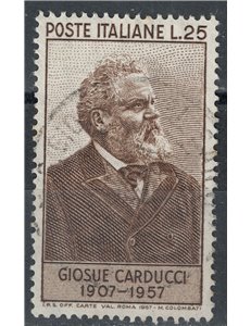 ITALY 1957 Giosuè Carducci us