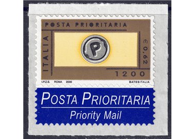 ITALIA 2000 Posta prioritaria € 0,62 - £ 1.200 MNH**