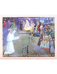 VATICAN 2003 Christmas s/s MNH**