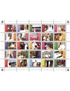 VATICAN 2003 Pontificate of John Paul II s/s MNH**