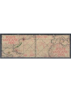 VATICAN 1992 Evangelization and discovery of America 2v MNH**