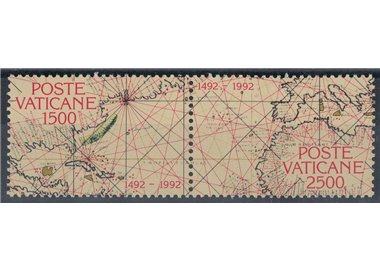 VATICANO 1992 Evangelizzazione e scoperta dell'America 2v MNH**