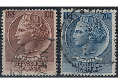 ITALY 1954 Siracusana 2v us