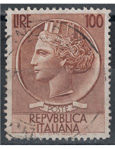 ITALY 1955 Siracusana £100 us