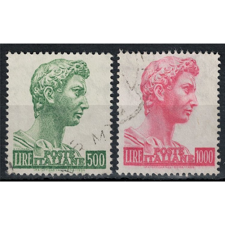 ITALY 1957 San Giorgio di Donatello 2v us