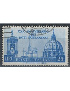 ITALY 1959 US Lateran Pacts