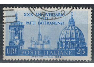 ITALY 1959 US Lateran Pacts
