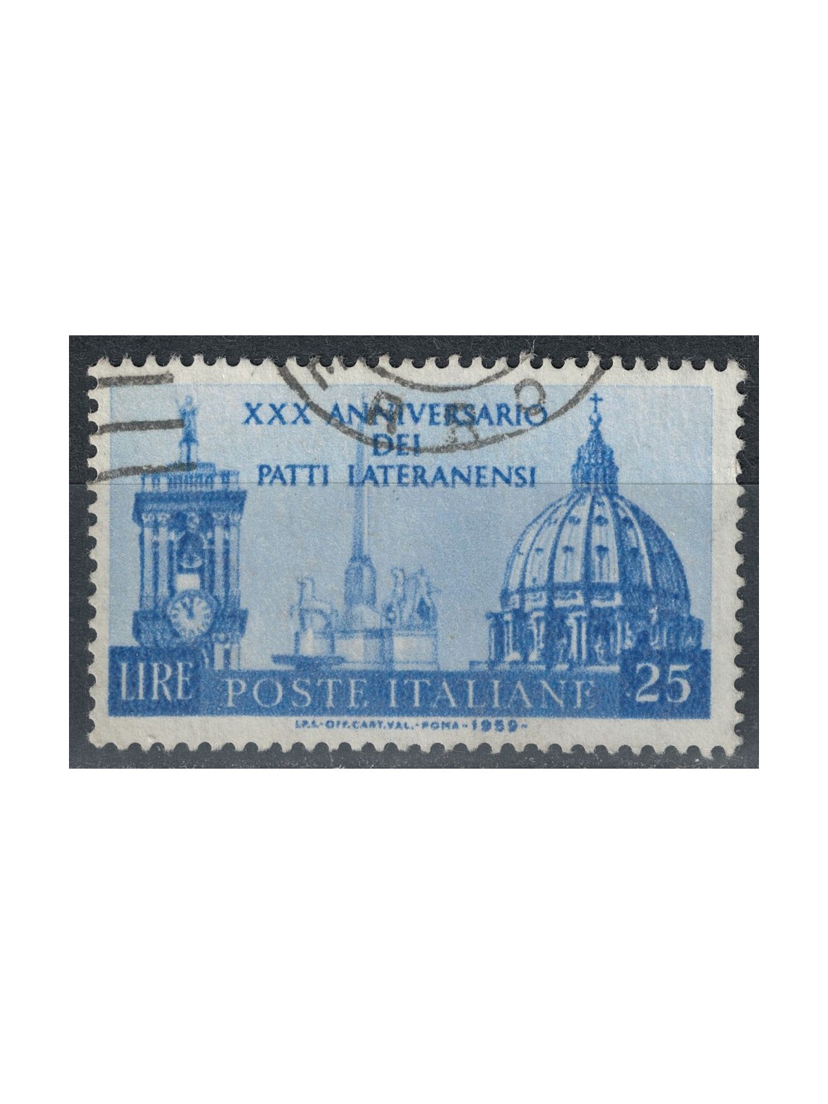 ITALY 1959 US Lateran Pacts