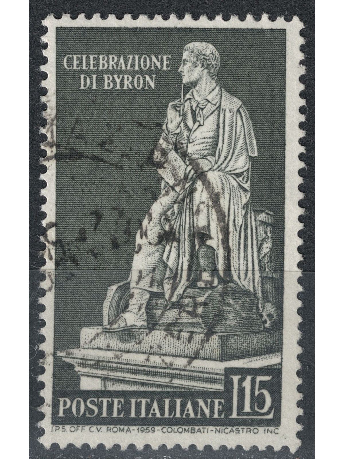 ITALIA 1959 George Gordon Byron us