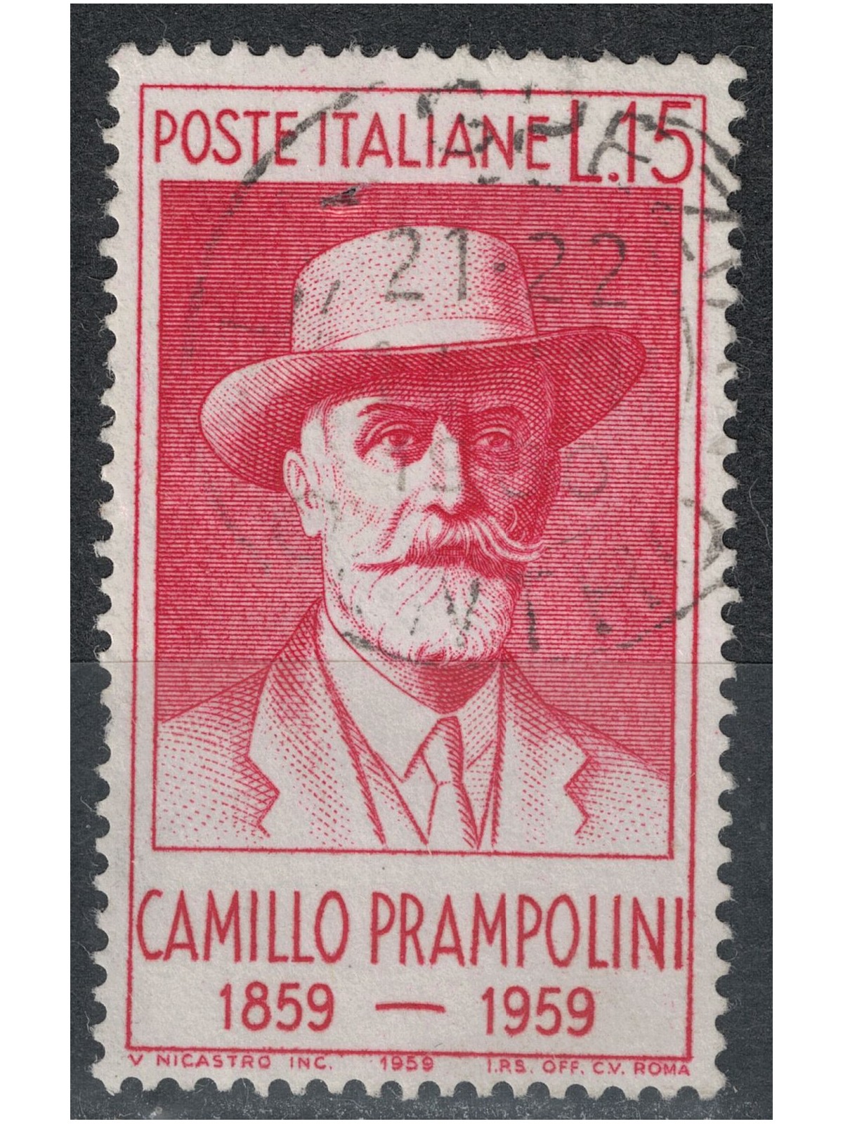 ITALY 1959 Camillo Prampolini us