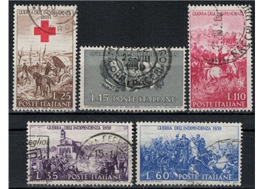 ITALY 1959 War of Independence 5v us