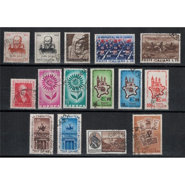 ITALIA 1964 Annata Completa 17v us