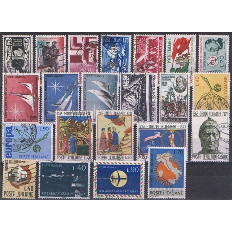 ITALIA 1965 Annata Completa 22v us