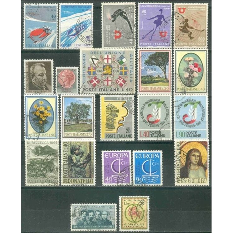 ITALIA 1966 Annata Completa 22v us