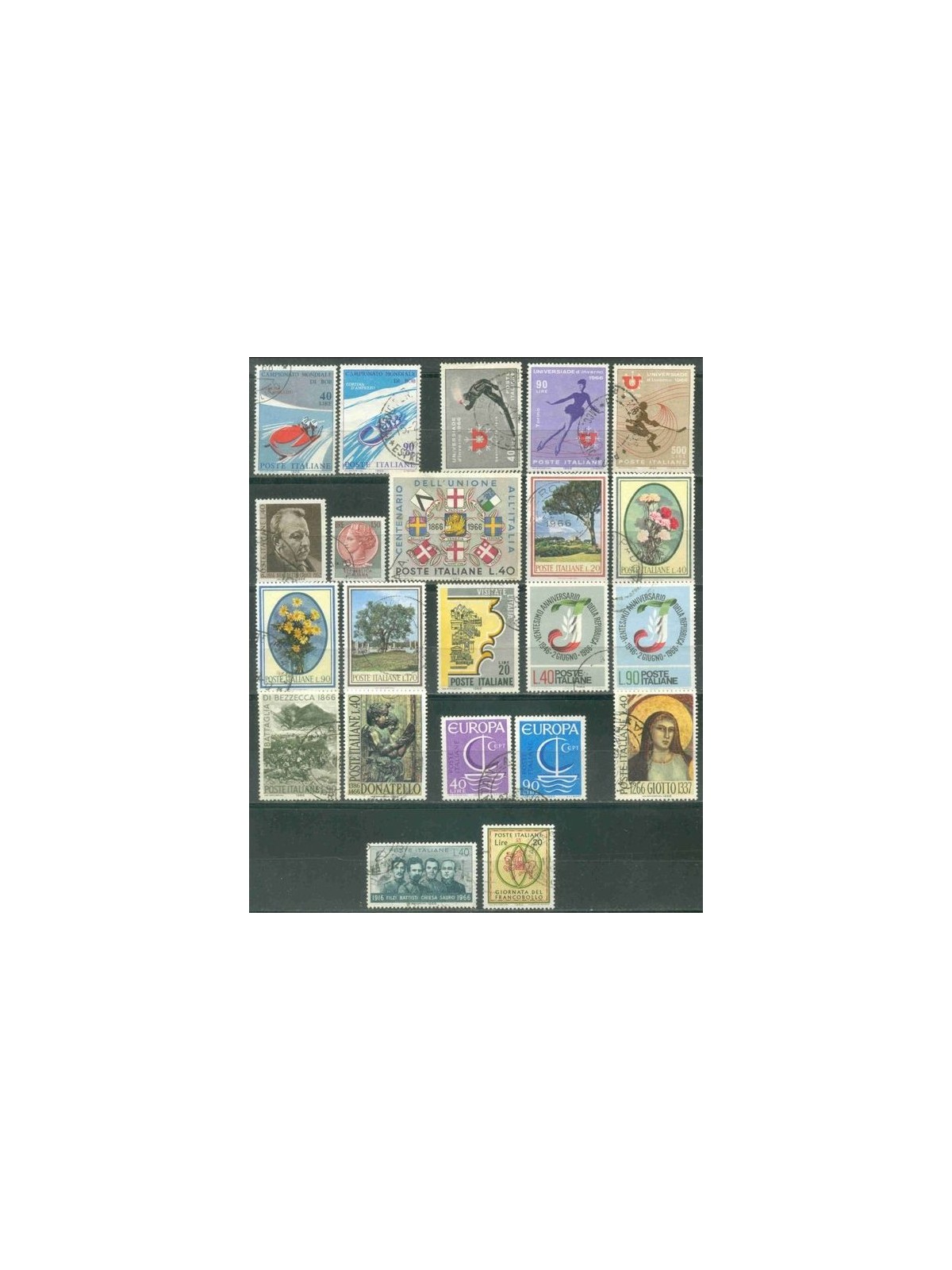 ITALIA 1966 Annata Completa 22v us