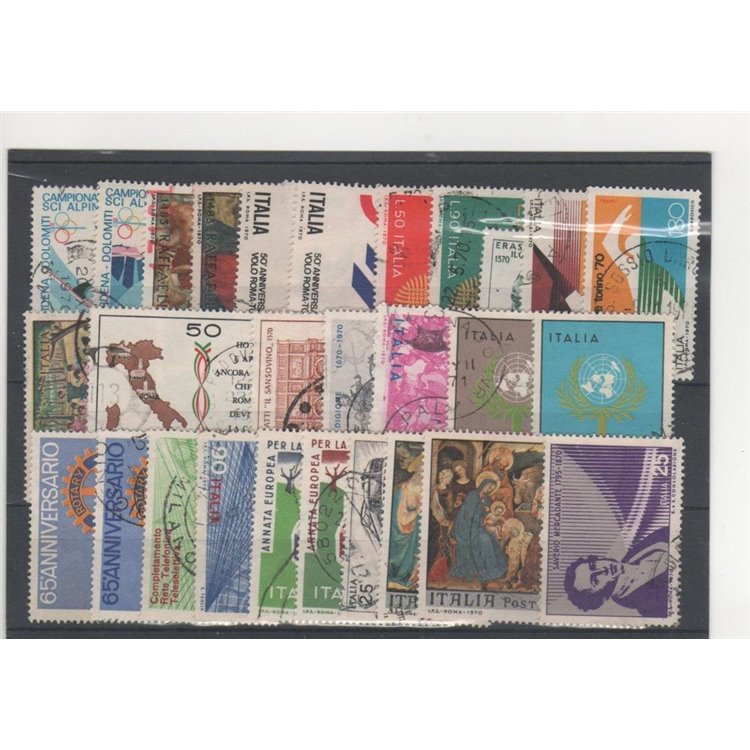 ITALY 1970 Complete Vintage 28v us