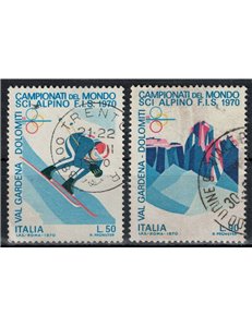 ITALY 1970 Alpine World Ski Championships 2v us