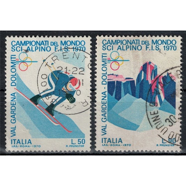 ITALY 1970 Alpine World Ski Championships 2v us