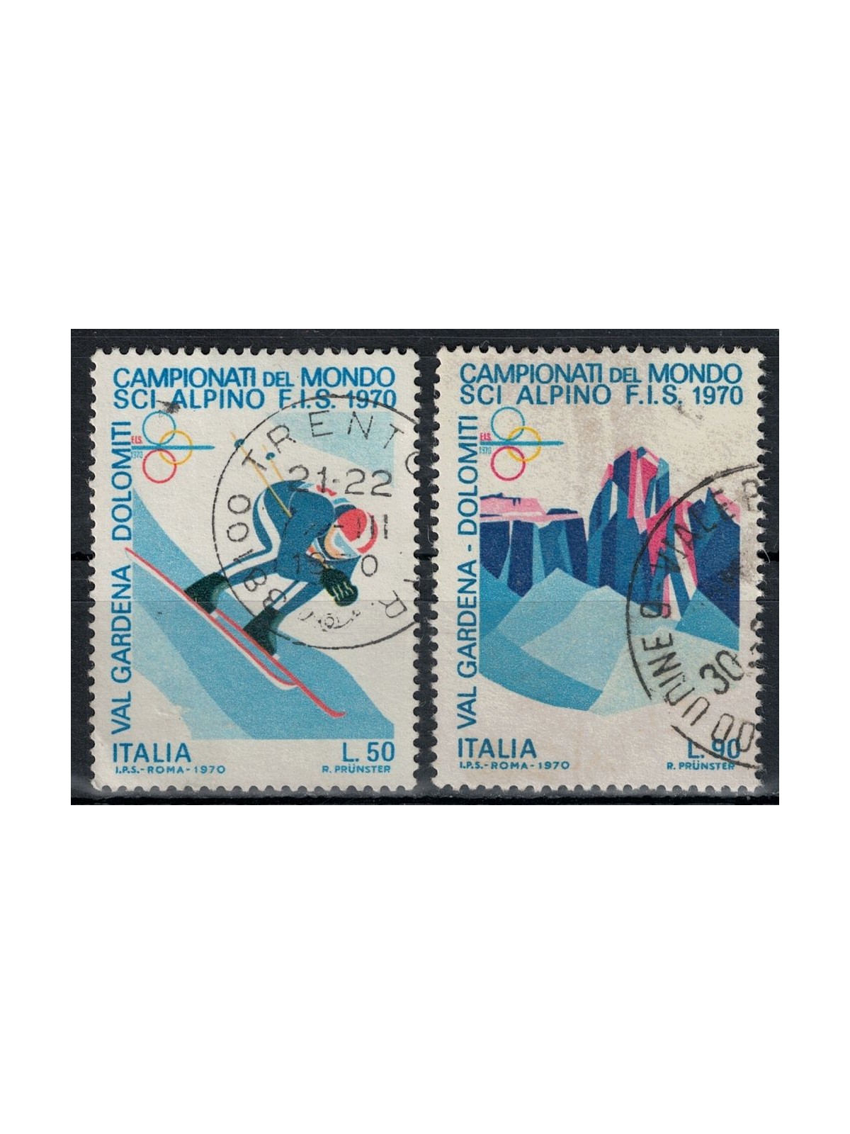 ITALY 1970 Alpine World Ski Championships 2v us