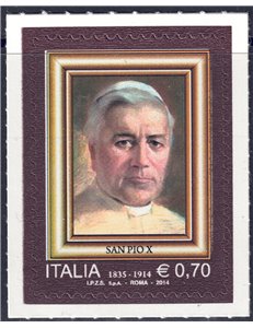 ITALY 2014 San Pio X MNH**