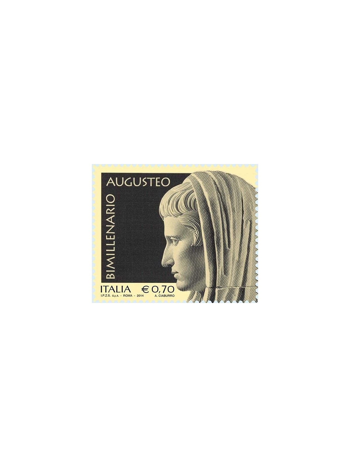 ITALIA 2014 Augusto MNH**