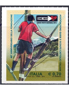 ITALY 2014 AGESCI MNH Foundation**