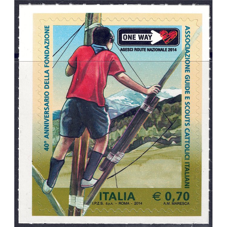 ITALY 2014 AGESCI MNH Foundation**