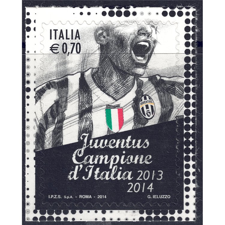 ITALY 2014 Juventus champion of Italy MNH**