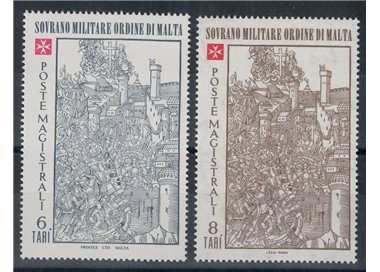 SMOM 1980 Natale 2v MNH**