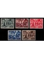 VATICAN 1951 Council of Chalcedon 5v MNH**