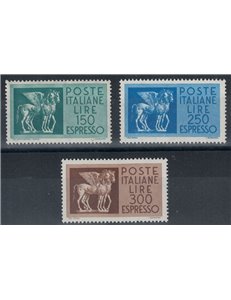 ITALY 1968-76 Express trains 3v MNH**