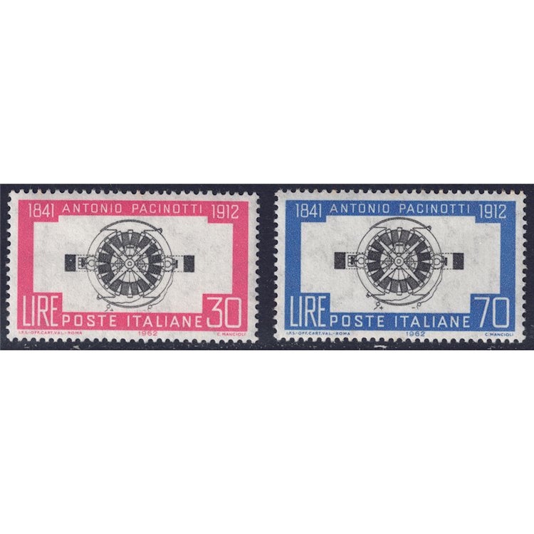 ITALY 1962 Antonio Pacinotti 2v MNH**