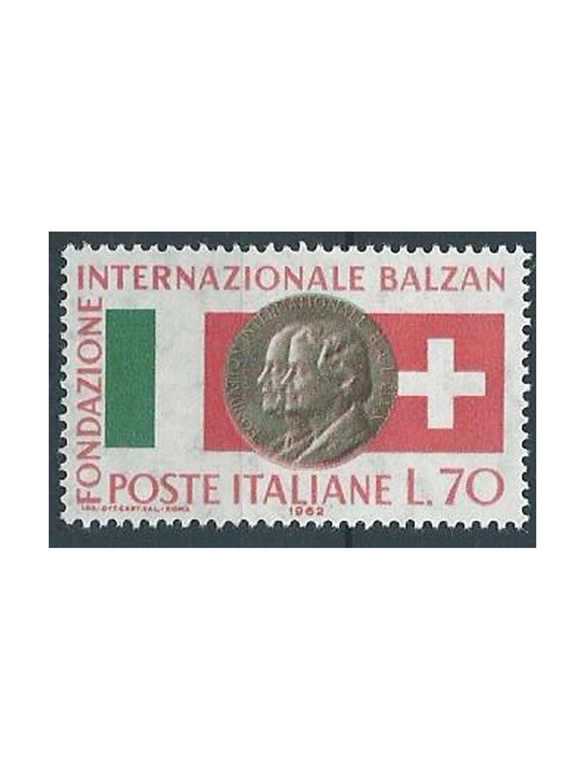 ITALY 1962 International Balzan Foundation MNH**