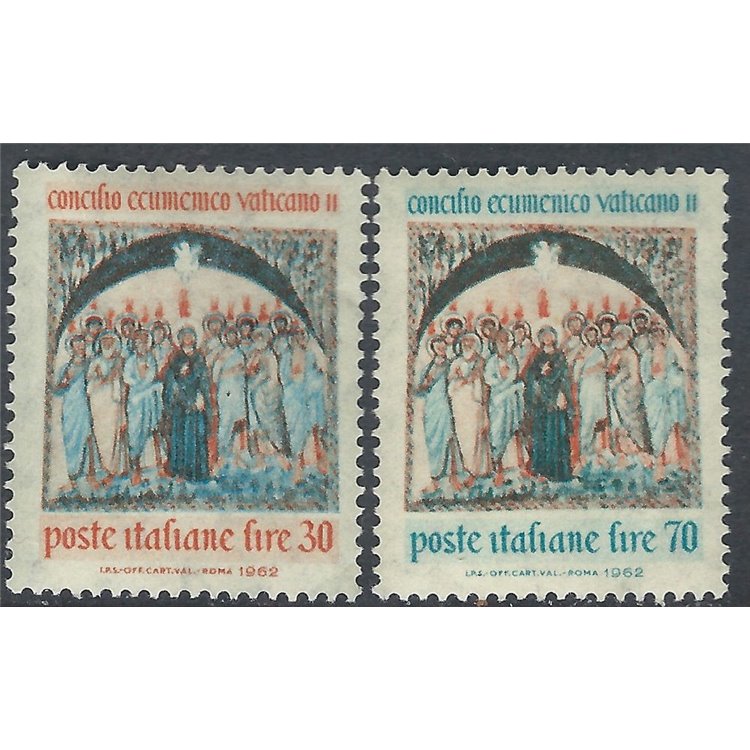 ITALIA 1962 Concilio Ecumenico 2v MNH**