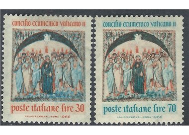ITALIA 1962 Concilio Ecumenico 2v MNH**