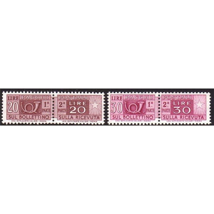 ITALY 1973 Postal parcels 2v MNH**