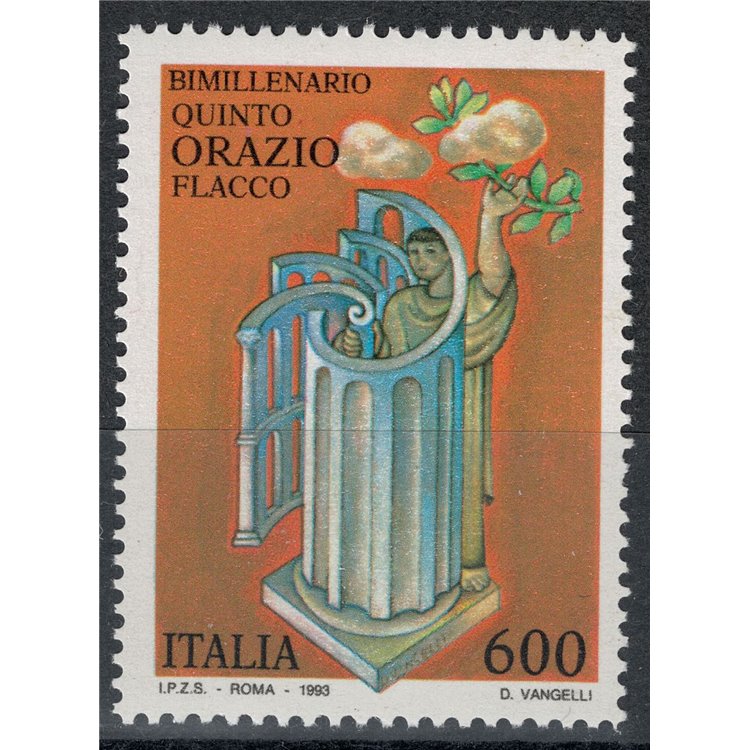 ITALIA 1993 Quinto Orazio Flacco MNH**