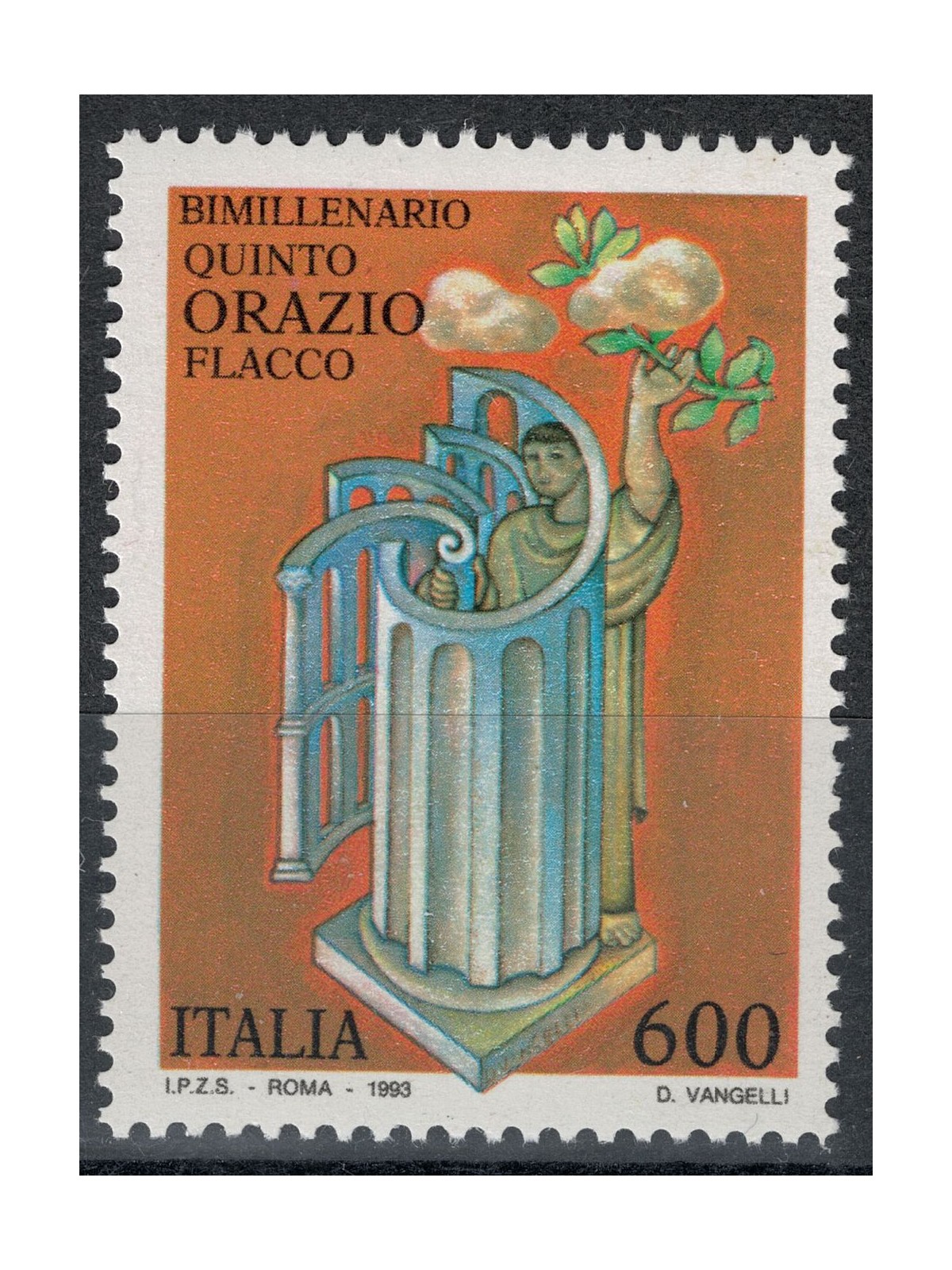 ITALY 1993 Quintus Horatius Flaccus MNH**