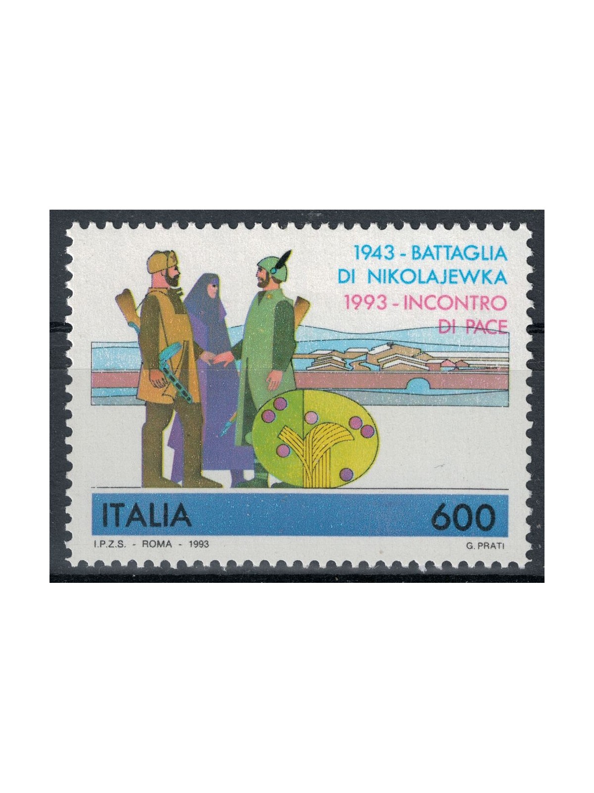 ITALY 1993 Battle of Nikolajewka MNH**