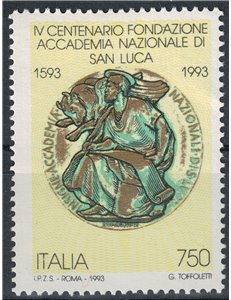ITALIA 1993 Accademia Nazionale di San Luca MNH**
