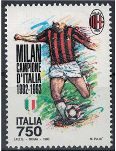 ITALIA 1993 Milan campione d'Italia MNH**