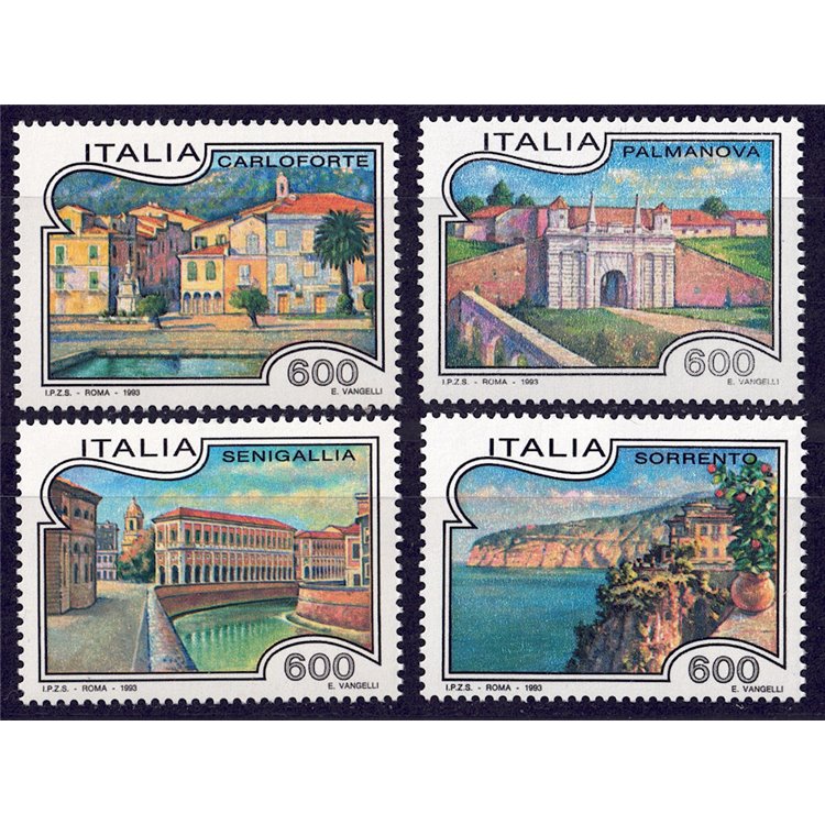 ITALY 1993 Tourism 4v MNH**