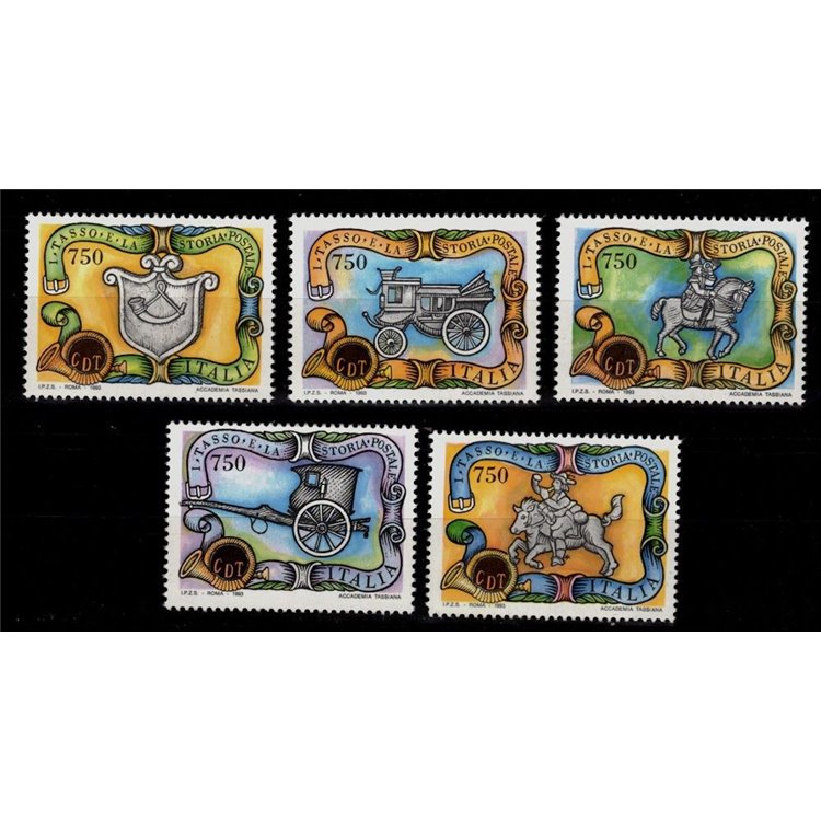 ITALY 1993 Cornello dei Tasso 5v MNH**