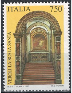 ITALIA 1993 Scala Santa di Veroli MNH**